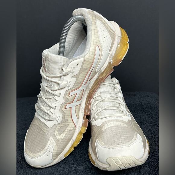 Asics Gel-Quantum 360 6 Birch Rose Gold Running Shoes SIZE 8.5 CLEAN - Picture 4 of 9